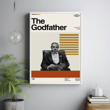 The Godfather Movie Poster, Album Film Poster, Mid Century Art, Minimalist Art, Retro Poster, Vintage Poster, Wall Decor, Living Room Decor