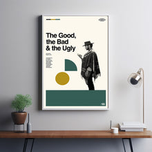The Good, The Bad, The Ugly Movie Poster, Album Film Poster, Mid Century Art, Minimalist Art, Retro Poster, Vintage Poster, Wall Decor