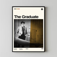 The Graduate Movie Poster, Mike Nichols, Album Film Poster, Mid Century Art, Minimalist Art, Retro Poster, Vintage Poster, Wall Decor