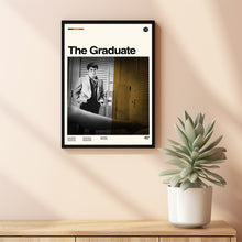 The Graduate Movie Poster, Mike Nichols, Album Film Poster, Mid Century Art, Minimalist Art, Retro Poster, Vintage Poster, Wall Decor