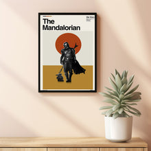 The Mandalorian Movie, Jon Favreau, Star Wars, Vintage Retro Art, Retro Movie, Movie Poster, Modern Art, Minimalist Art, Midcentury Art