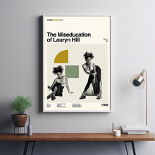 The Miseducation of Lauryn Hill Poster, Retro Poster, Poster Print Wall Art, Custom Poster, Illustration Art, Modern Vintage, Custom Posters