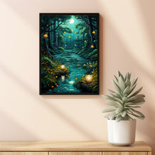 The Mystical Forest Poster - Enchanting Zen and Spiritual Wall Art, Perfect for Office and Guest Room Decor, Tranquil Nature Print