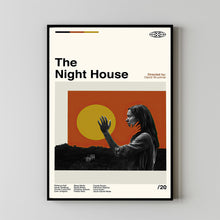 The Night House Poster - David Bruckner - Movie Poster - Retro Modern Art - Minimalist Art - Midcentury Art - Vintage Poster - Wall Decor