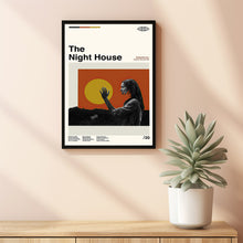 The Night House Poster - David Bruckner - Movie Poster - Retro Modern Art - Minimalist Art - Midcentury Art - Vintage Poster - Wall Decor