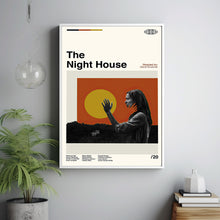 The Night House Poster - David Bruckner - Movie Poster - Retro Modern Art - Minimalist Art - Midcentury Art - Vintage Poster - Wall Decor