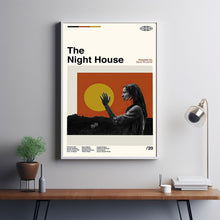 The Night House Poster - David Bruckner - Movie Poster - Retro Modern Art - Minimalist Art - Midcentury Art - Vintage Poster - Wall Decor