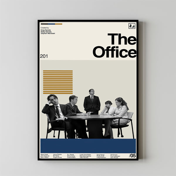 The Office Movie Poster, Greg Daniels, Classic Movie Poster, Retro Movie posters, Minimal Art, Modern Vintage, Move Gifts, Favorite Movie