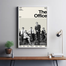 The Office Movie Poster, Greg Daniels, Minimalist Poster, Retro Movie Poster, Vintage inspired, Midcentury Art, Wall Decor, Gifts for him
