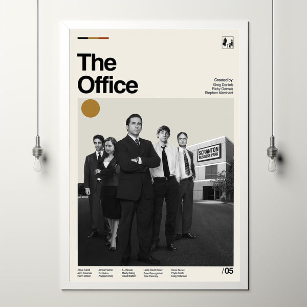 The Office Poster, The Office Vintage, The Office Movie, Mid Century Modern Poster, Printable Art, Digital Art, Wall Art, Gift For Him