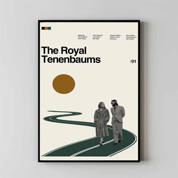The Royal Tenenbaums Movie, The Royal Tenenbaums Poster, Wes Anderson Film, Minimalist Art, Custom Print, Illustration Art, Favorite Movie