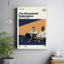 The Shawshank Redemption Movie, Frank Darabont Film, Vintage Modern, Vintage Poster, Minimalist Art, High Quality, Aesthetic Poster