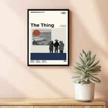 The Thing Poster - John Carpente - Movie Poster - Retro Modern Art - Minimalist Art - Midcentury Art - Vintage Poster - Wall Decor