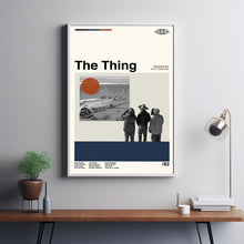 The Thing Poster - John Carpente - Movie Poster - Retro Modern Art - Minimalist Art - Midcentury Art - Vintage Poster - Wall Decor