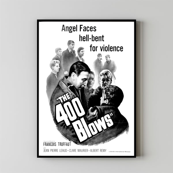 The 400 Blows 1959 Poster Art Print Movie Posters Gift for Movie lovers 2