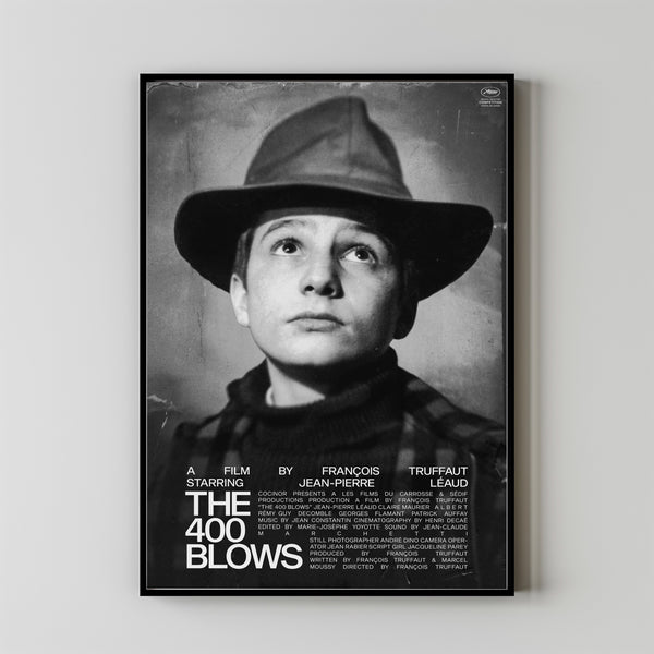 The 400 Blows 1959 Poster Art Print Movie Posters Gift for Movie lovers 3