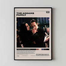 The Addams Family, Barry Sonnenfeld, Minimalist Movie Poster, Vintage Retro Art