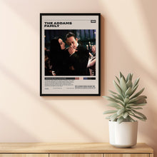 The Addams Family, Barry Sonnenfeld, Minimalist Movie Poster, Vintage Retro Art