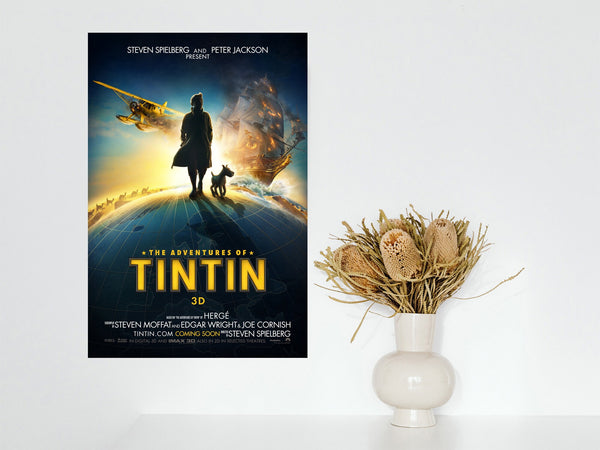 The Adventures of Tintin The Secret of the Unicorn Movie Poster 2023 Movie  Poster Gift  Bedroom Dormitory Wall Decoration 1644716685 - Copy