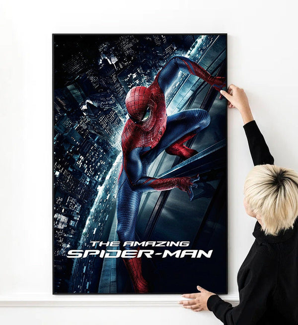 The Amazing Spider-Man Movie Poster High Quality Print Photo Wall Art Canvas Cloth Multi size 1498997512