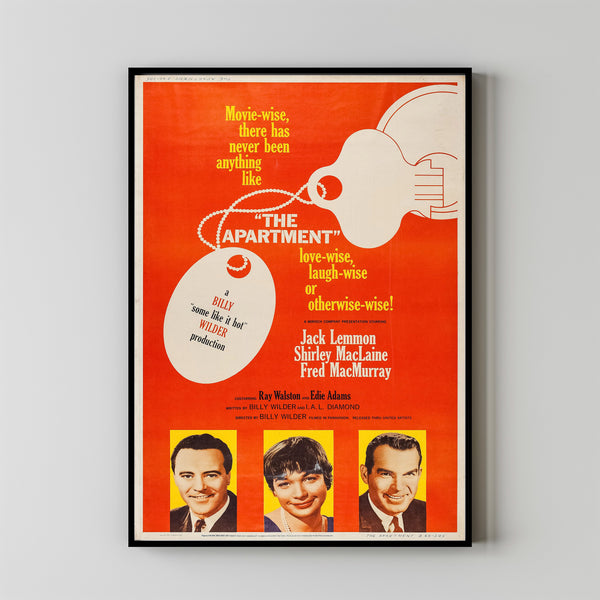 The Apartment (1960) Poster Art Print Movie Posters Gift for Movie lovers 1