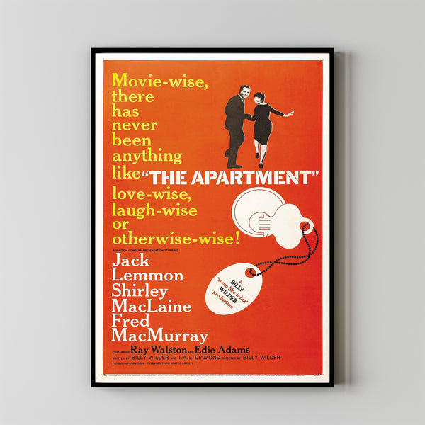 The Apartment (1960) Poster Art Print Movie Posters Gift for Movie lovers 2