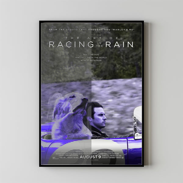The Art of Racing in the Rain (2019) Poster Art Print Movie Posters Gift for Movie lovers