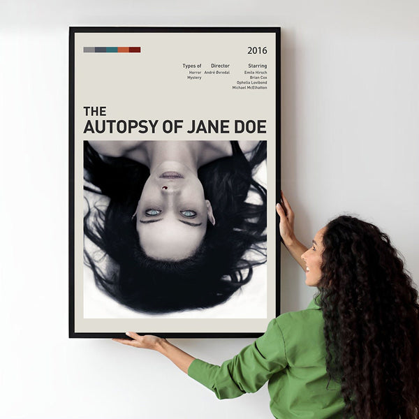 The Autopsy of Jane Doe Movie Poster  Minimalist  Midcentury Poster  Wall Art Print  Retro Movie Poster 1749546541