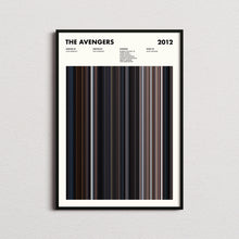The Avengers Movie Barcode Print, The Avengers Print, The Avengers Poster, The Avengers Wall Art, The Avengers Art Print 1641885331