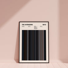 The Avengers Movie Barcode Print, The Avengers Print, The Avengers Poster, The Avengers Wall Art, The Avengers Art Print 1641885331