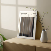 The Avengers Movie Barcode Print, The Avengers Print, The Avengers Poster, The Avengers Wall Art, The Avengers Art Print 1641885331