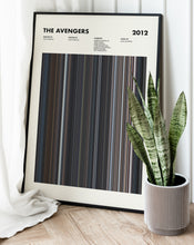 The Avengers Movie Barcode Print, The Avengers Print, The Avengers Poster, The Avengers Wall Art, The Avengers Art Print 1641885331