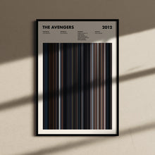 The Avengers Movie Barcode Print, The Avengers Print, The Avengers Poster, The Avengers Wall Art, The Avengers Art Print 1641885331