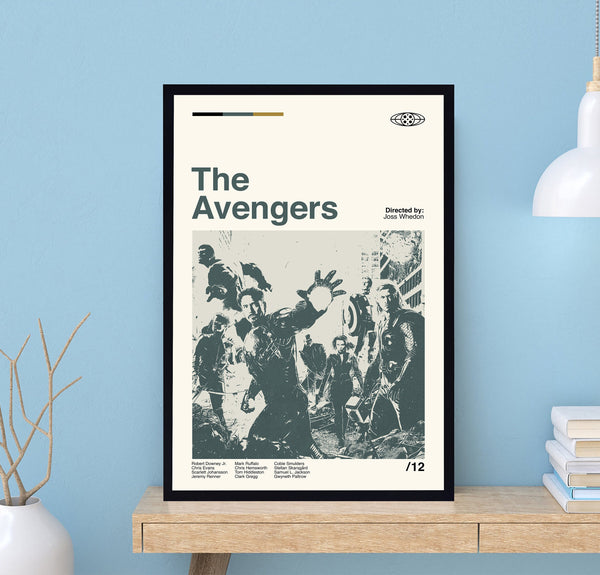 The Avengers Poster, The Avengers, Joss Whedon, Vintage Movie Poster, Minimalist Art, Vintage Poster, Modern Art, Home Decor, Movie Poster 1694966742