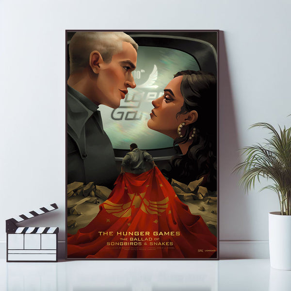 The Ballad of Songbirds & Snakes Movie Poster, Wall Art Prints, Canvas Material Gift, Home Decor, Live Room Wall Art, Keepsake 1653010151