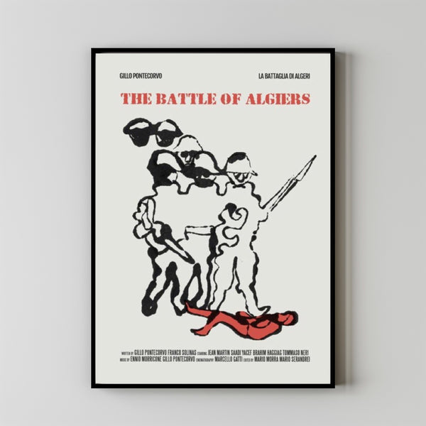 The Battle of Algiers Movie Poster,Film Fan Collectibles,Vintage Movie Poster,Home Decor,Wall Art,Poster Gifts 1