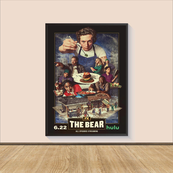 The Bear Season 2 Movie Poster Print, Canvas Wall Art, Room Decor, Movie Art, Gifts for HimHer, Wall Art Print, Art Poster For Gift 1556346348