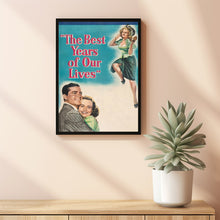 The Best Years of Our Lives Movie Poster Art Print Movie Posters Gift for Movie lovers
