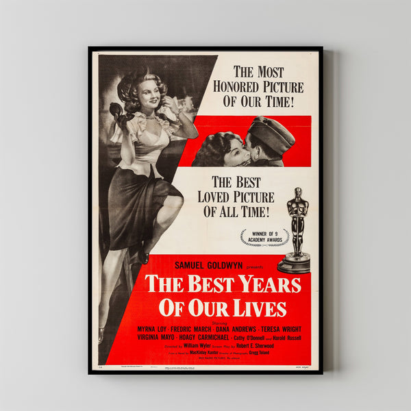 The Best Years of Our Lives Movie Poster Art Print Movie Posters Gift for Movie lovers 1