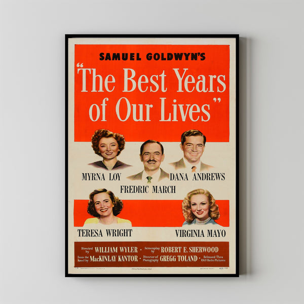 The Best Years of Our Lives Movie Poster Art Print Movie Posters Gift for Movie lovers 3