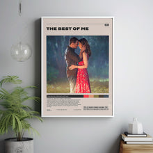 The Best of Me Poster, Michael Hoffman, Minimalist Movie Poster