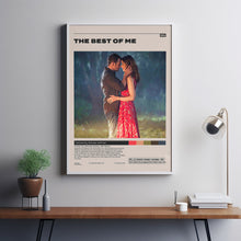 The Best of Me Poster, Michael Hoffman, Minimalist Movie Poster