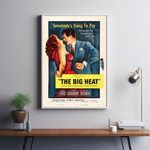 The Big Heat Alternative Film Movie Print Wall Art Poster