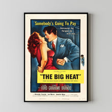 The Big Heat Alternative Film Movie Print Wall Art Poster