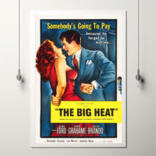 The Big Heat Alternative Film Movie Print Wall Art Poster 1