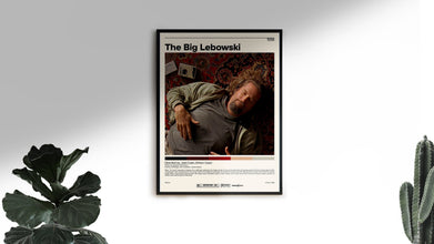 The Big Lebowski Poster  Joel Coen, Ethan Coen, Minimalist Movie Poster, Vintage Retro Art Print, Custom Poster, Wall  Art Print 1010901570