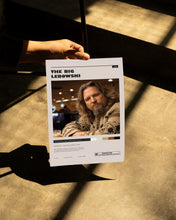 The Big Lebowski Poster, Jeff Bridges Wall Art, Minimalist Wall Decor, Coen Brothers Film Print, Gift for Movie Buffs 1735000834
