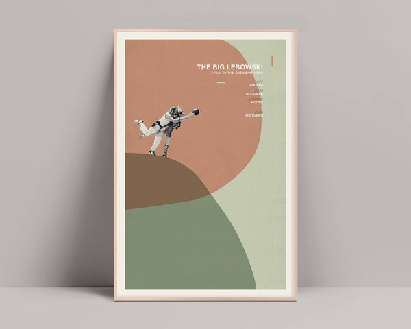 The Big Lebowski, Minimalist Poster, Coen Brothers Movie, Jeff Bridges, John Goodman, Julianne Moore, Fargo Movie, Big Lebowski Poster 774795614