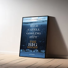 The Big Short, Movie Poster, Wall Art Prints, Art Poster, Canvas Material Gift, Keepsake, Home Decor, Live Room Wall Art 1676283280