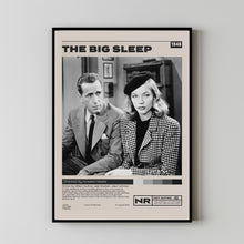 The Big Sleep, Howard Hawks, Minimalist Movie Poster, Room decor